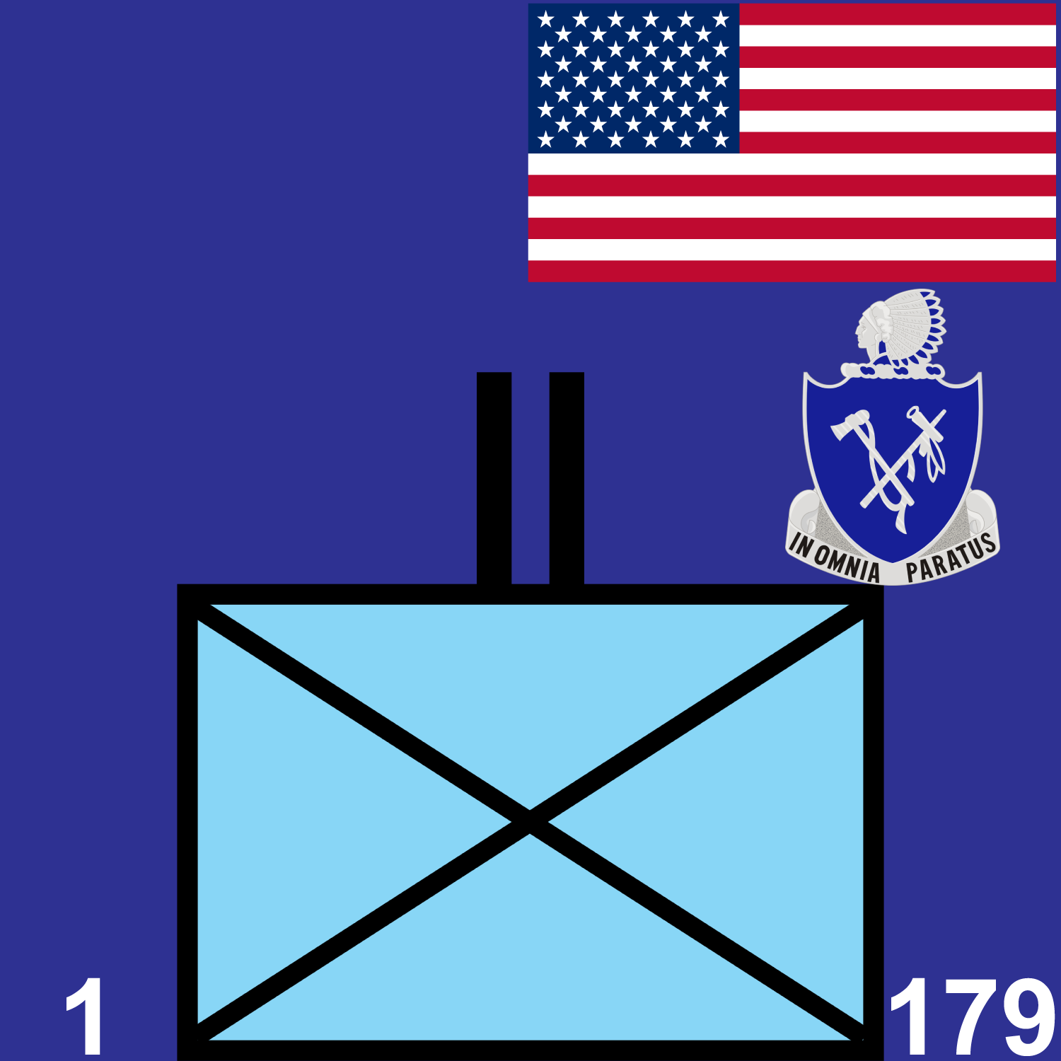 1st Battalion, 179th Infantry Regiment icon